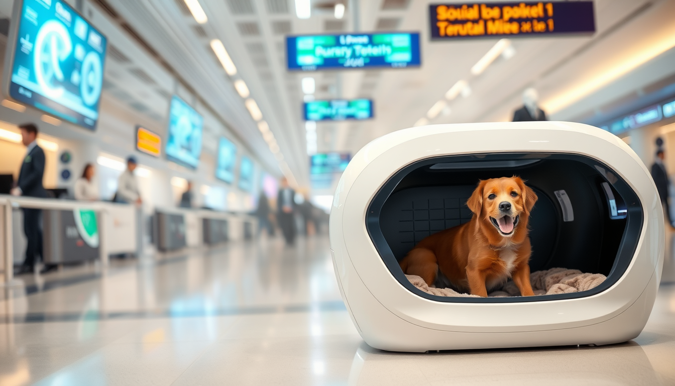 A closer look at Pet Travel Crates Gentle Variations Drop