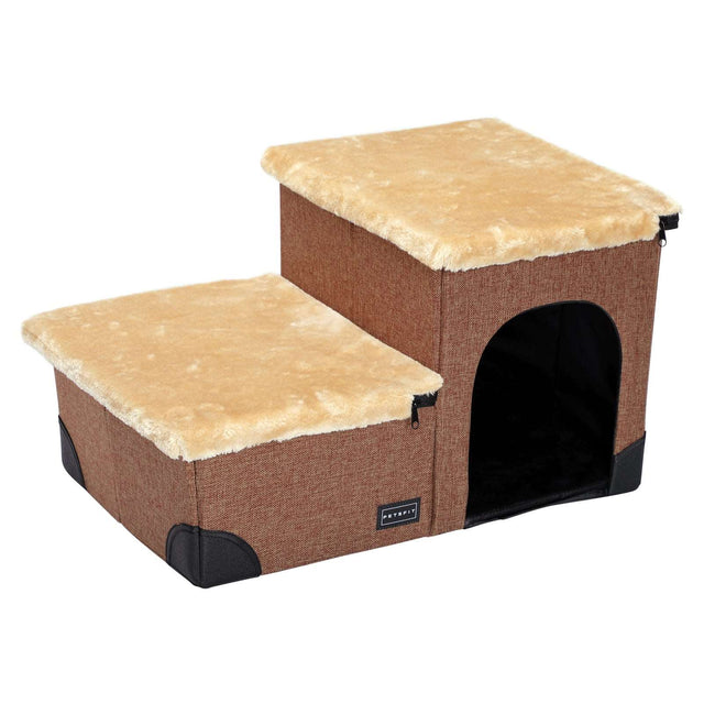 PETSFIT Pet Steps 3 in 1 Multi Use with Storage Room product image showing 0e716f1c 97f8 4a17 8947 7950a530f412 for petsfi...