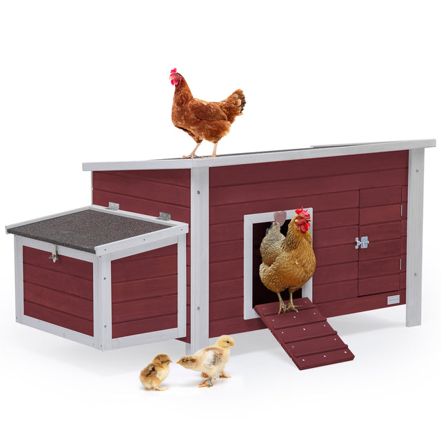 PETSFIT Large Chicken Coop For Sale with Perches Wooden Outdoor Weatherproof product image showing 2 91266d92 09eb 4859 83...
