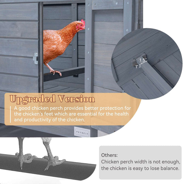 PETSFIT Chicken Coops For Sale Upgraded PerchesWooden Outdoor product image showing 6 bf9f479e b523 4537 8bf3 305a80a163ef...