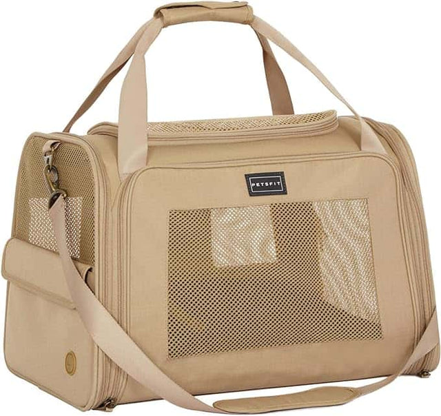 Petsfit Transportbox Katze Hund faltbar Transporttasche Hundetasche - Pet Supplies