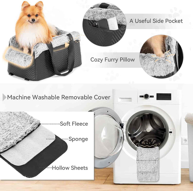 PETSFIT Center Console Dog Car Seat PETSFIT