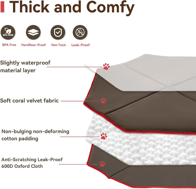 PETSFIT Soft Washable Octagon Playpen Mat PETSFIT STORE