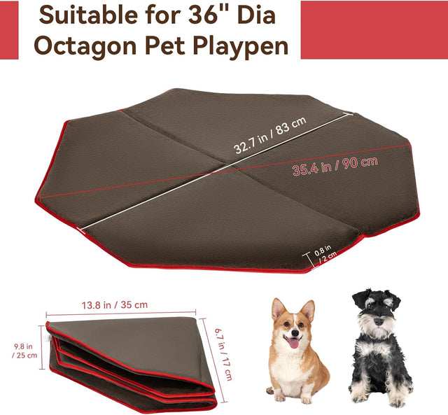 PETSFIT Soft Washable Octagon Playpen Mat PETSFIT STORE