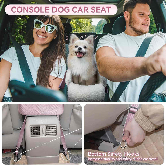 PETSFIT Center Console Dog Car Seat PETSFIT
