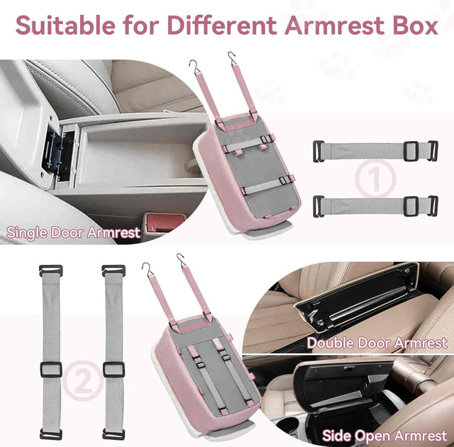 PETSFIT Center Console Dog Car Seat PETSFIT