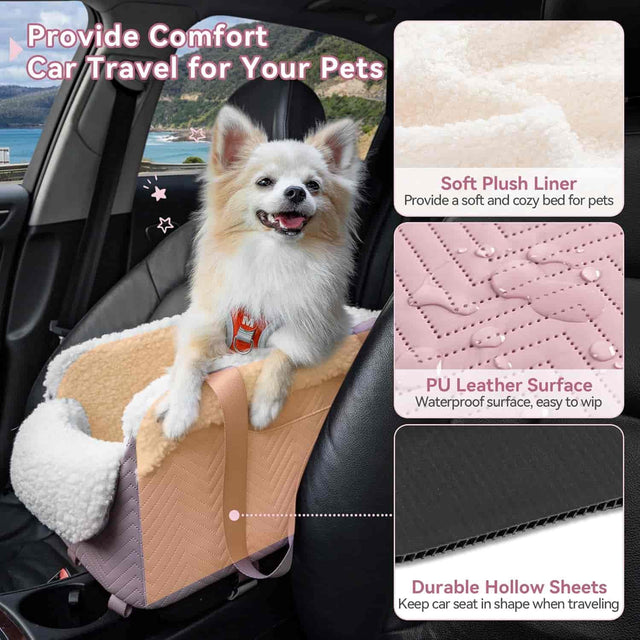 PETSFIT Center Console Dog Car Seat PETSFIT