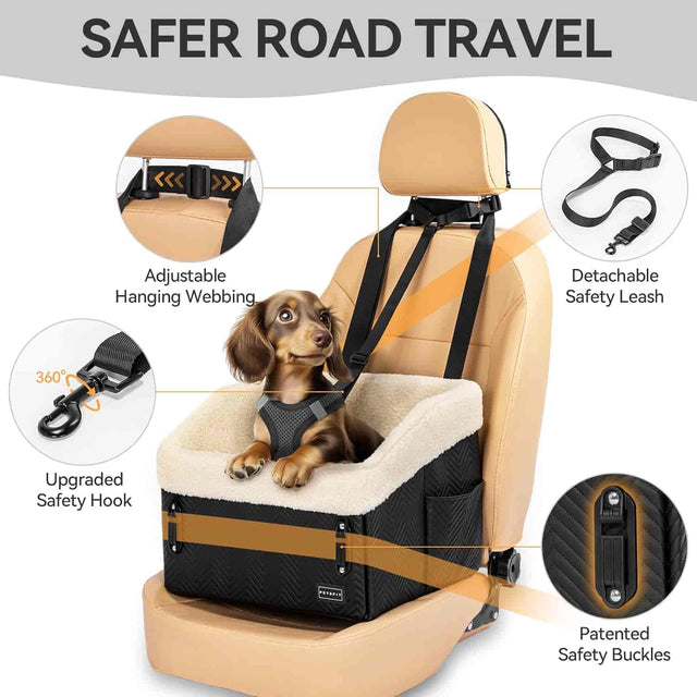 PETSFIT Small Dog Car Seat PETSFIT STORE