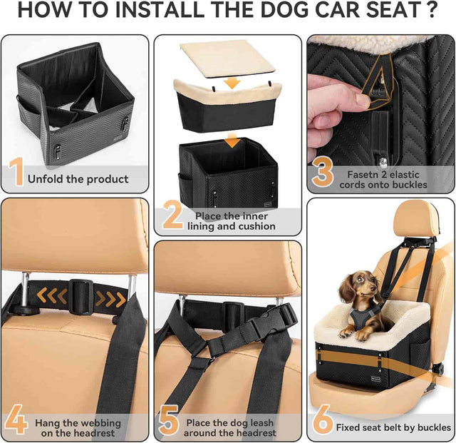 PETSFIT Small Dog Car Seat PETSFIT STORE