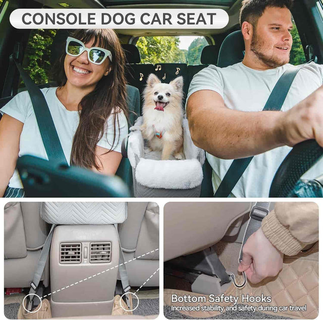 PETSFIT Small Dog Console Car Seat PETSFIT