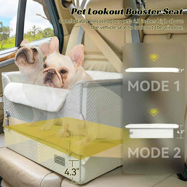 PETSFIT Car Seat For Dogs Medium Suitable for 1 or 2 Pets