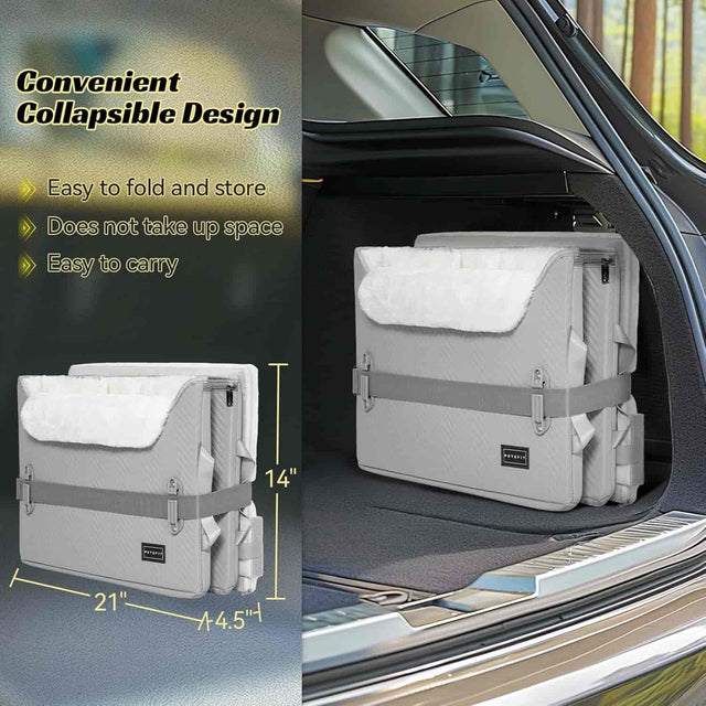 PETSFIT Car Seat For Dogs Medium Suitable for 1 or 2 Pets