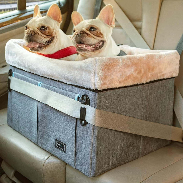 PETSFIT Dog Booster Seat For Car Pet Travel Booster Seat with Safety Belt - PETSFIT STORE