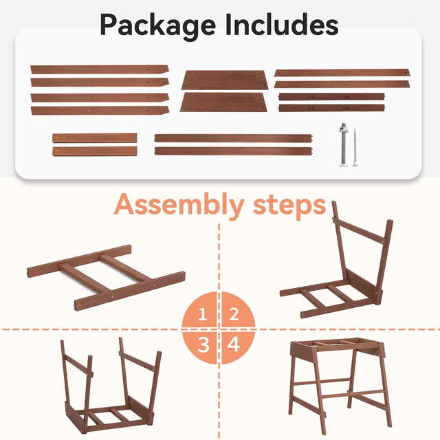 PETSFIT Chicken Coop Accessory with Multiple Chicken Perches -Ā Ā Ā PETSFIT STORE