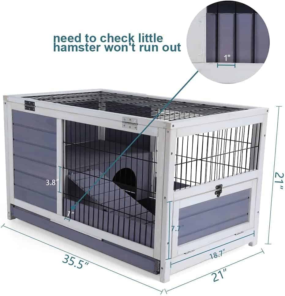 PETSFIT Small Animal House Leak Proof Design