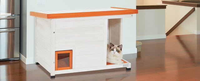 PETSFIT Heated Cat House Outdoor PETSFIT