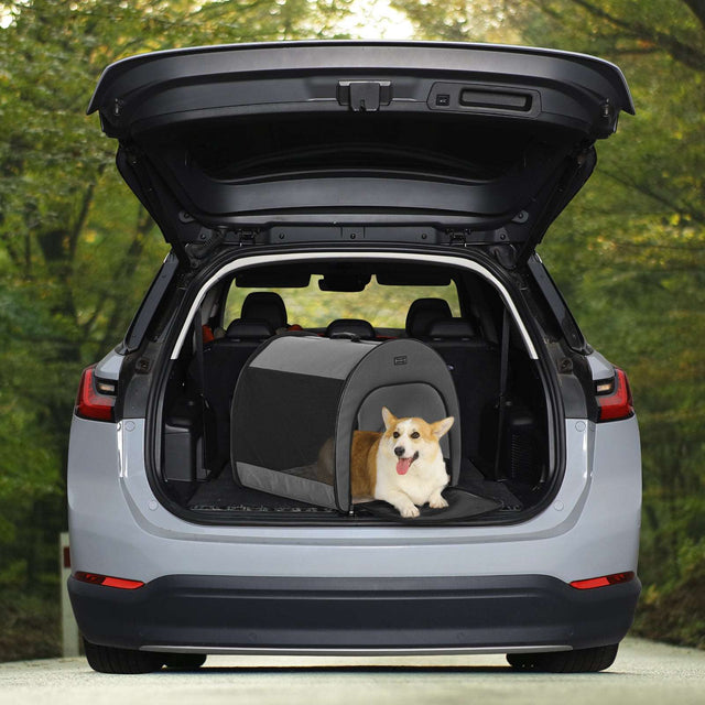 PETSFIT Arch Design Soft Sided Portable Dog Crate β Lightweight and Foldable Travel Kennel for Small to Medium Dogs.