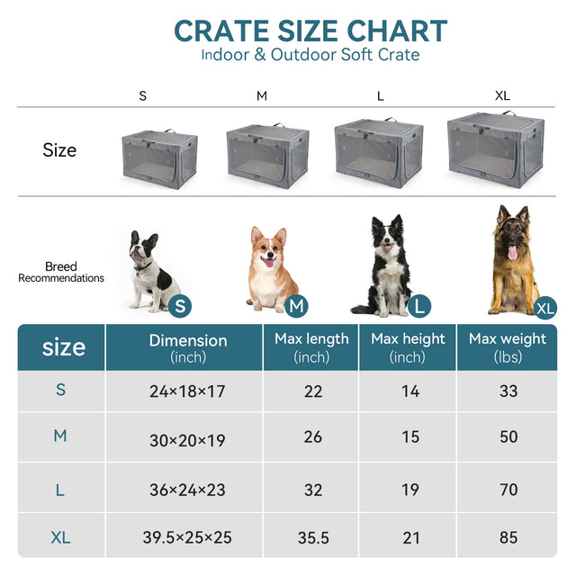 Petsfit gray dog bed shown with a measuring tape, demonstrating its large 32-inch size