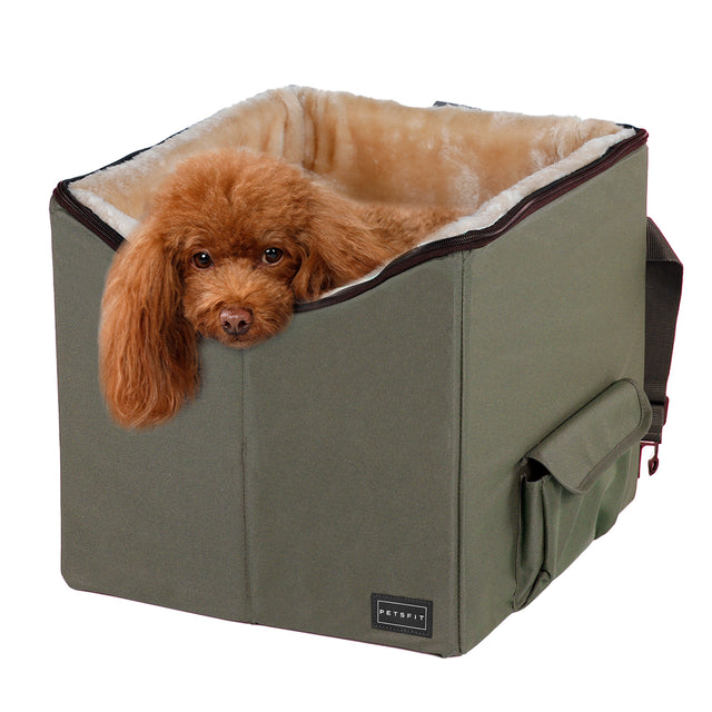 PETSFIT Dog Booster Car Seat front view for small dogs