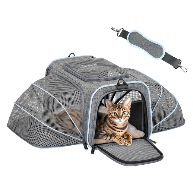 petsfit-expandable-cat-carrier-dog-carrier-airline-approved-soft-sided-portable-pet-travel