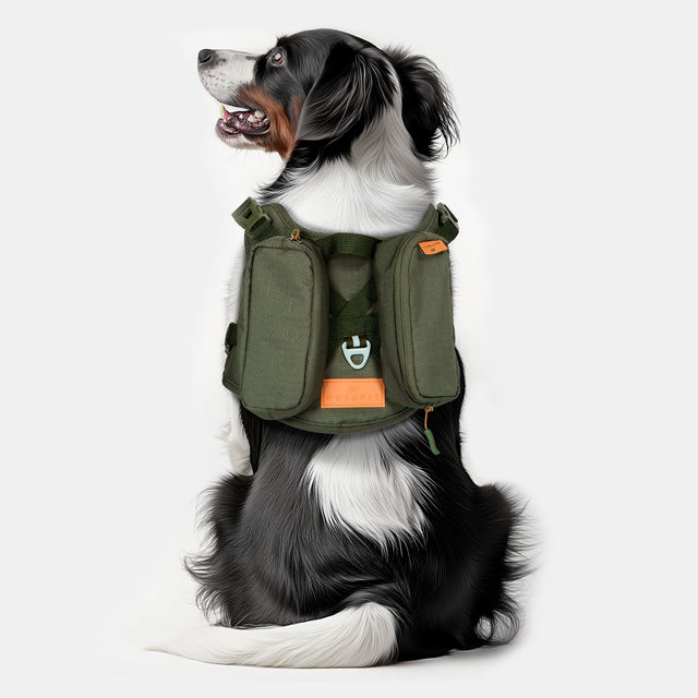 PETSFIT WILDPATH Saddle Bag Dog Harness for Large Dogs