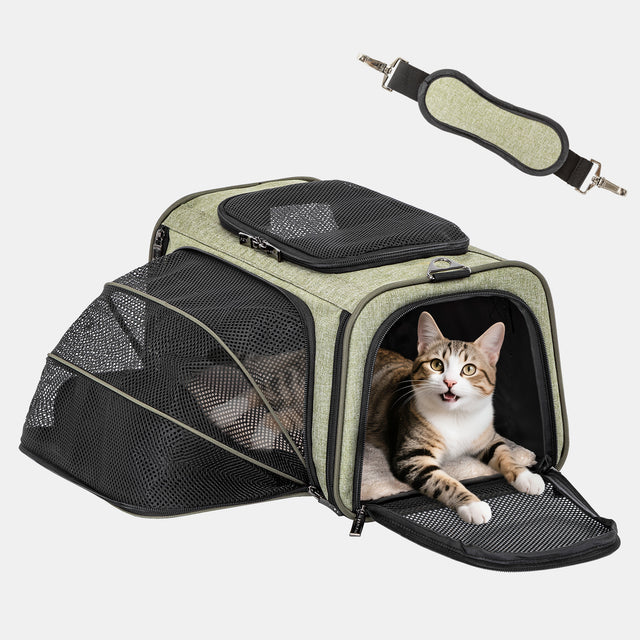 PETSFIT Cat Carrier Dog Carrier Expandable
