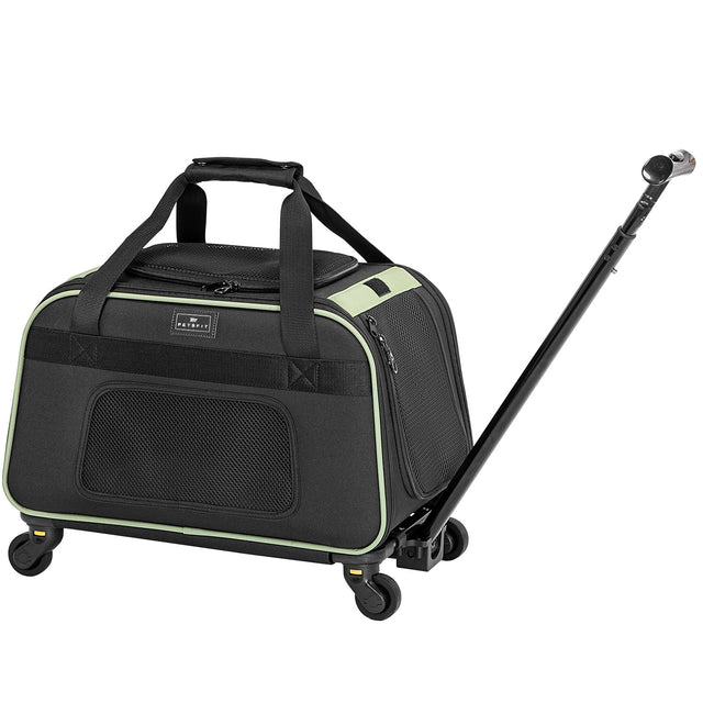 PETSFIT Airline Pet Carrier With Wheels