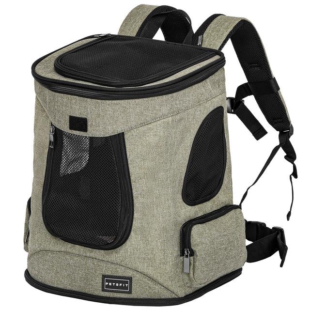 PETSFIT Pet Backpack Carrier for Hiking – Lightweight, Ergonomic, and Travel-Friendly Backpack for Cats and Small Dogs