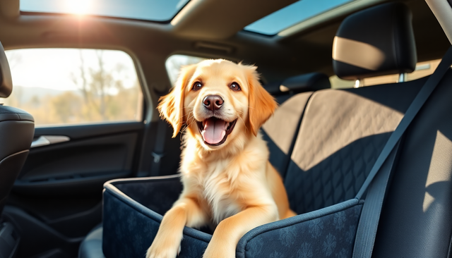 Buckle Up Your Pup: Choosing the Perfect Dog Booster Car Seat