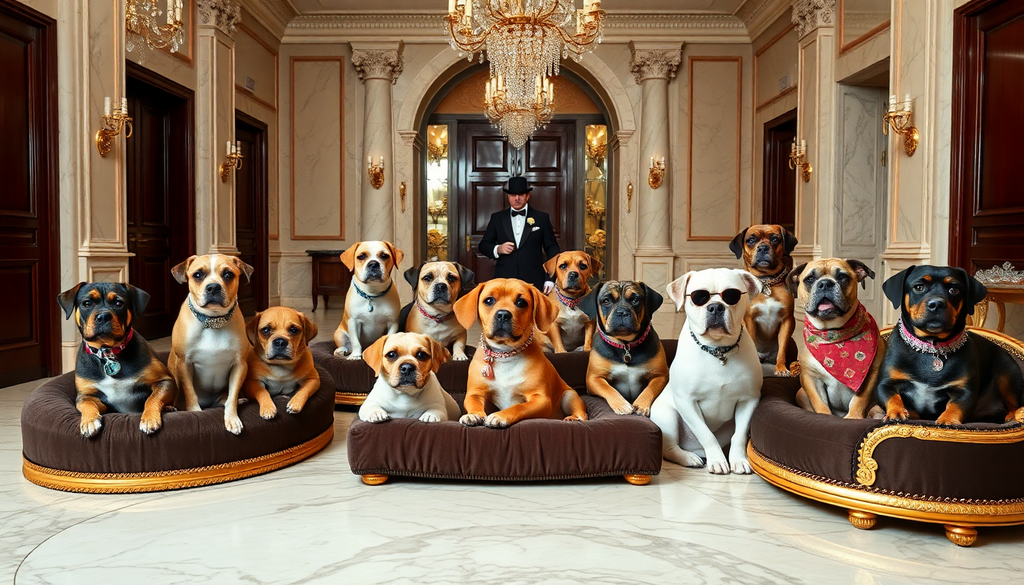 The Richest Dogs in the World - Which of the Top Ten Do You Recognize?