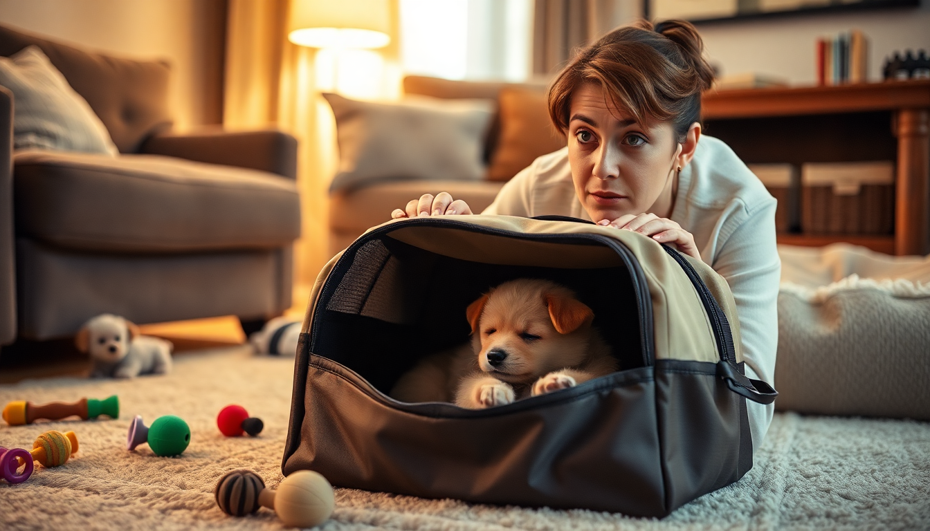 Is It Safe for My Dog to Sleep in a Carrier Bag?