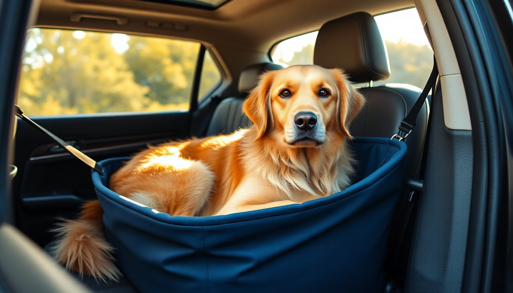 Comfort on the Go: Exploring PETSFIT Dog Car Seats for Road Trips