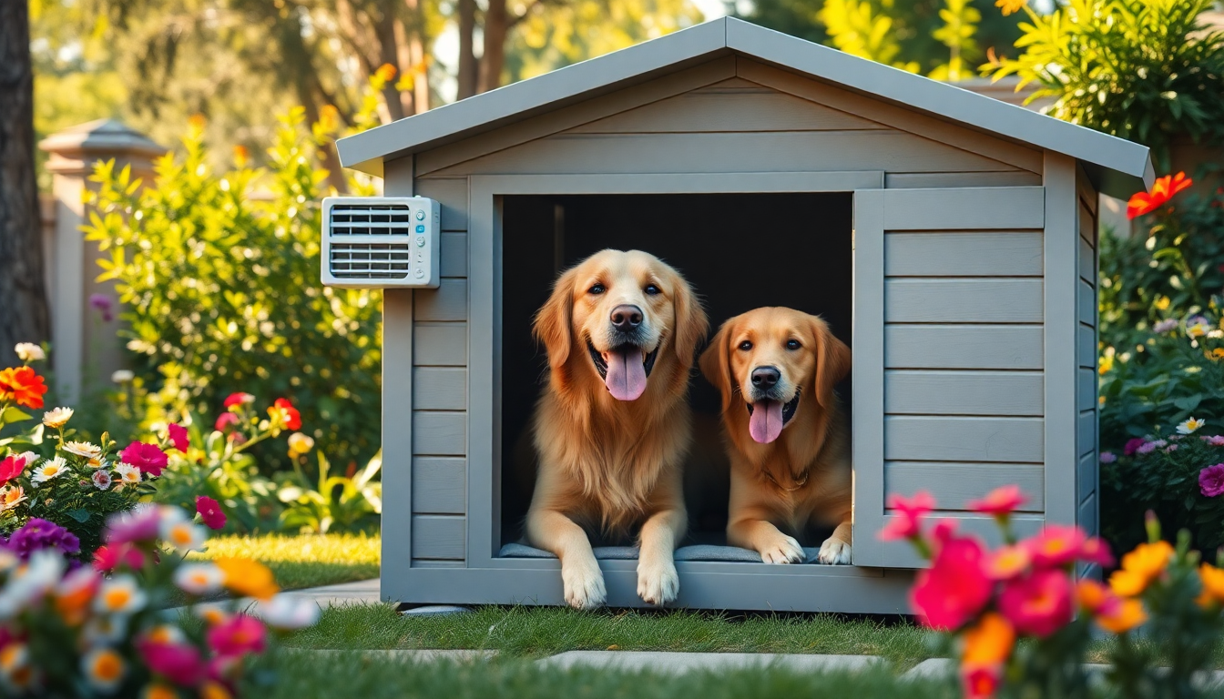 Cool Comfort: The Benefits of an Air Conditioned Outdoor Dog House for Hot Summers