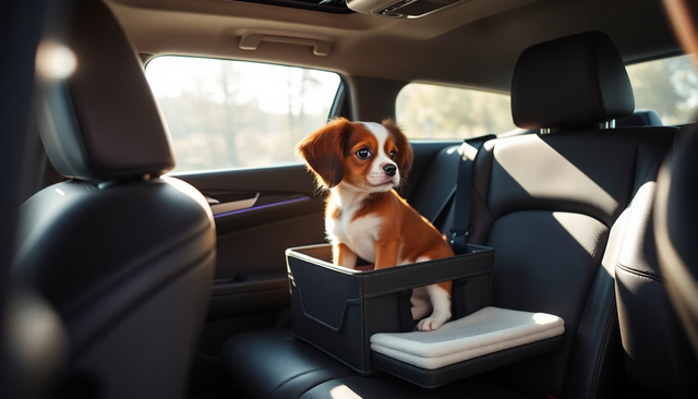 Elevate Your Dog's Comfort and Safety with PETSFIT's Innovative Dog Car Booster Seat