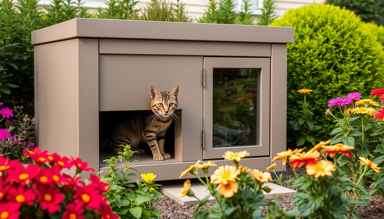 Introducing the Cutting-Edge Petsfit Outdoor Cat House