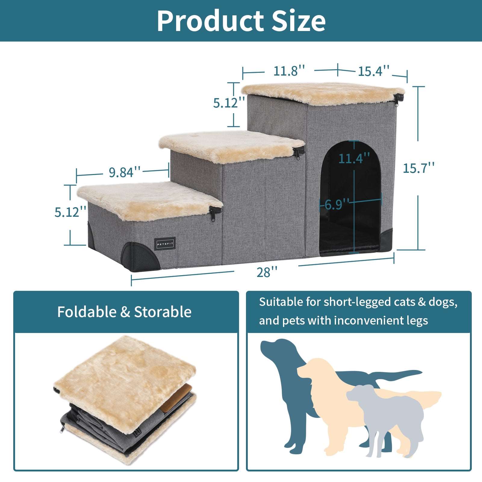 Petsfit-Pet-Steps-3-in-1-Multi-Use-with-Storage-Room-10
