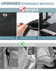 Petsfit-Dog-and-Cat-Backpack-Carrier-Expandable-with-Great-Ventilation-11