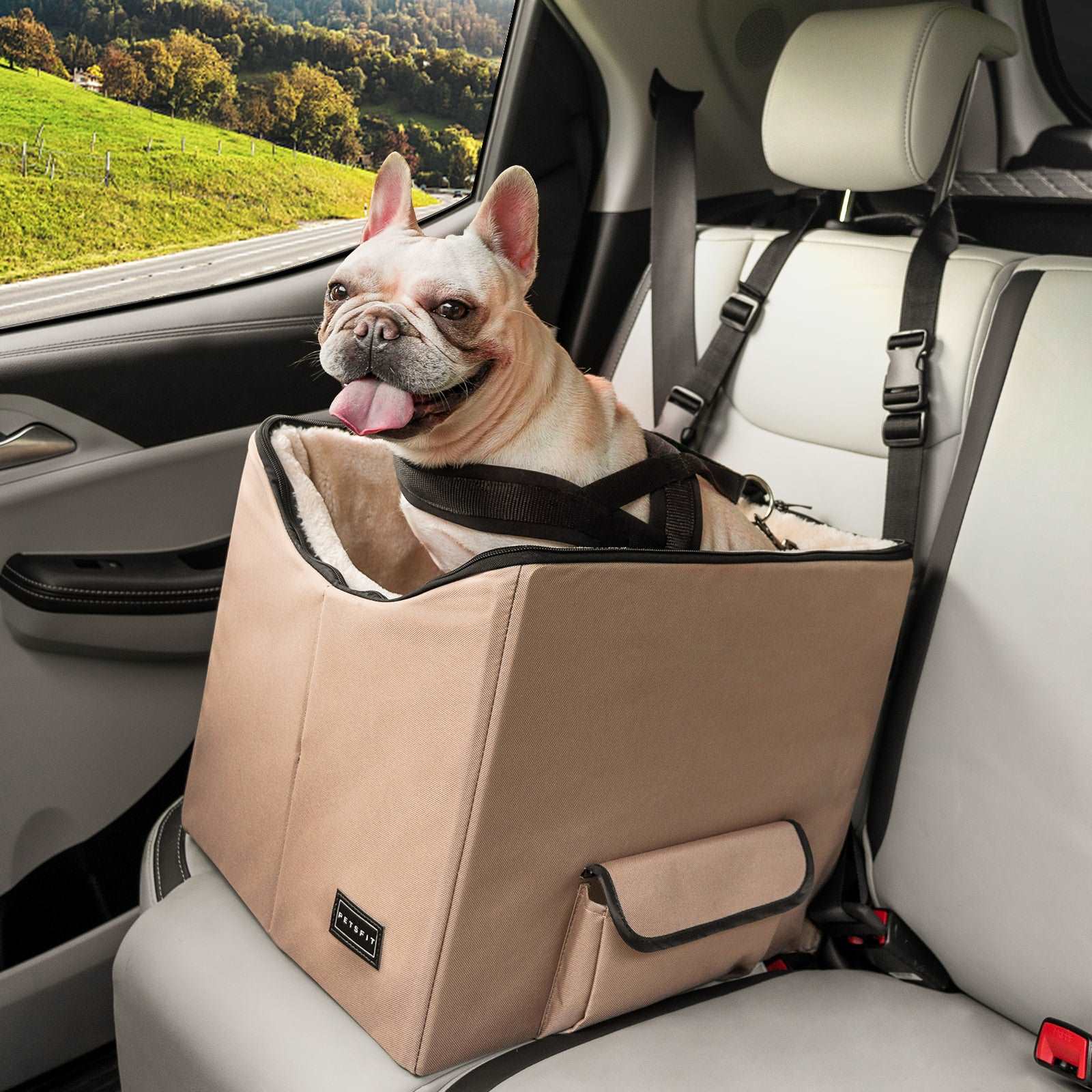 Petsfit-Dog-Car-Seat-Pet-Travel-Car-Booster-Seat-with-Safety-Belt-10