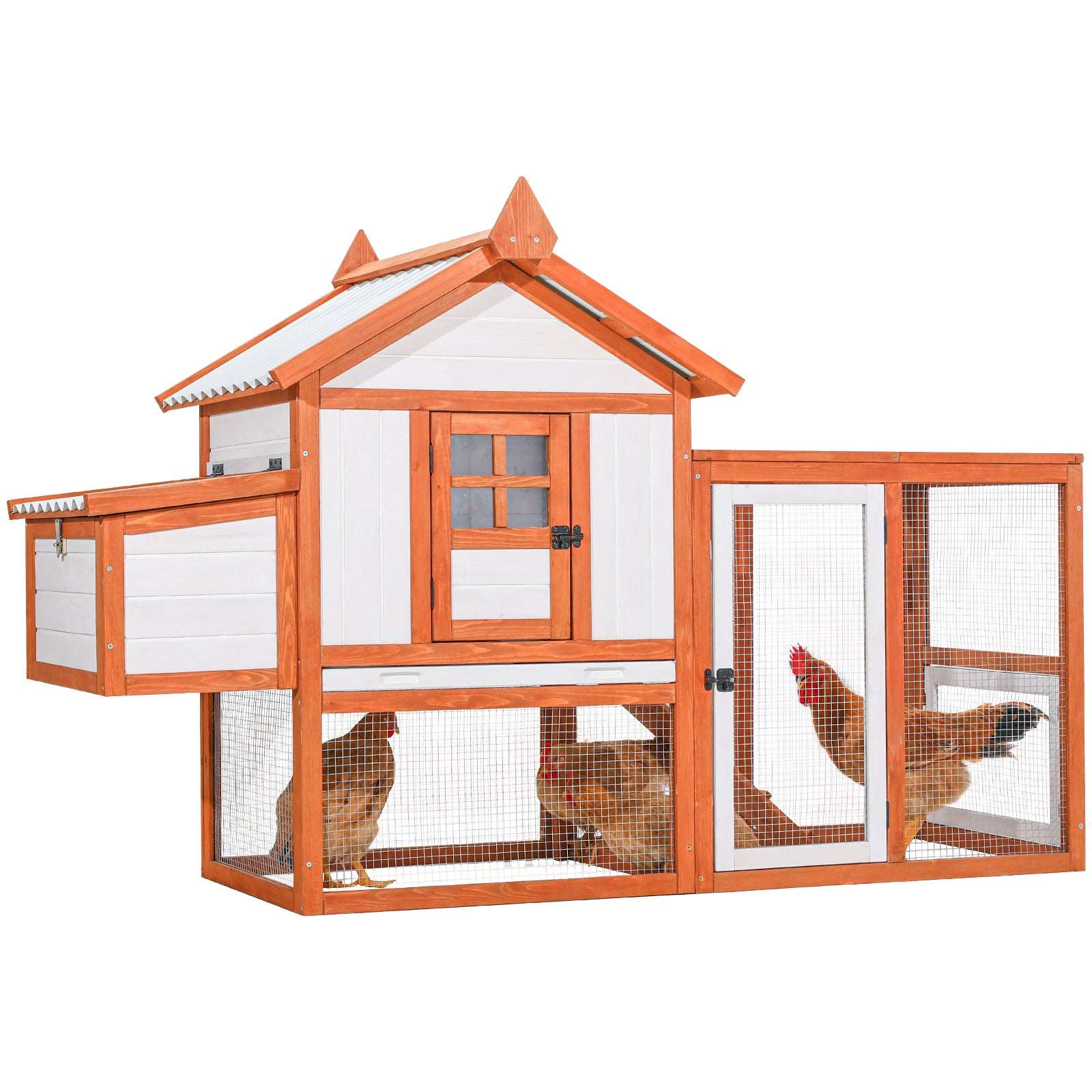 Petsfit-Weatherproof-Outdoor-Chicken-Coop-with-Nesting-Box-01