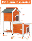 petsfit-2-stroy-cat-house-outdoor-insulated-high-feet-feeding-station-door-curtain-wood-outside-cat-house-bunny-rabbit-hutch-orange-05