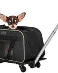 PETSFIT Pet Travel Carrier With Wheels