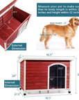 Petsfit-Weatherproof-Wooden-Outdoor-Dog-House-03