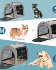 PETSFIT Portable Soft Collapsible Dog Crate Travel Soft Kennel - PETSFIT STORE