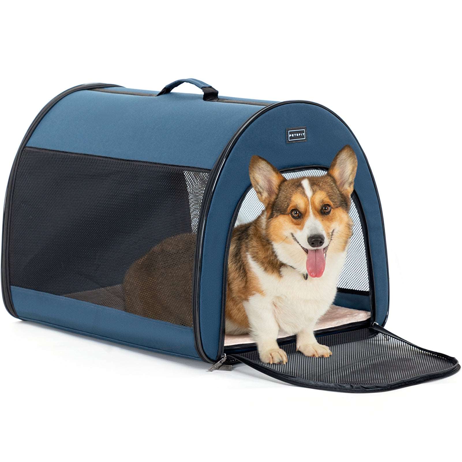 Pet Carrier Bag Soft Sided Best Portable Dog Crate for Car – PETSFIT