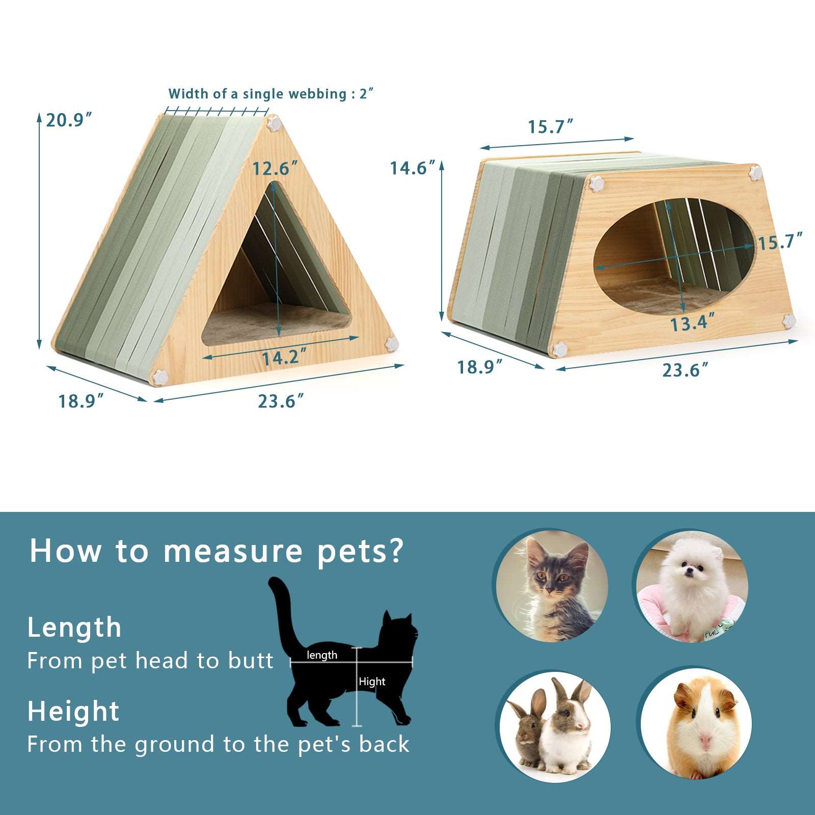 Petsfit-Modern-Style-Wood-Cat-House-with-Soft-Mat-02