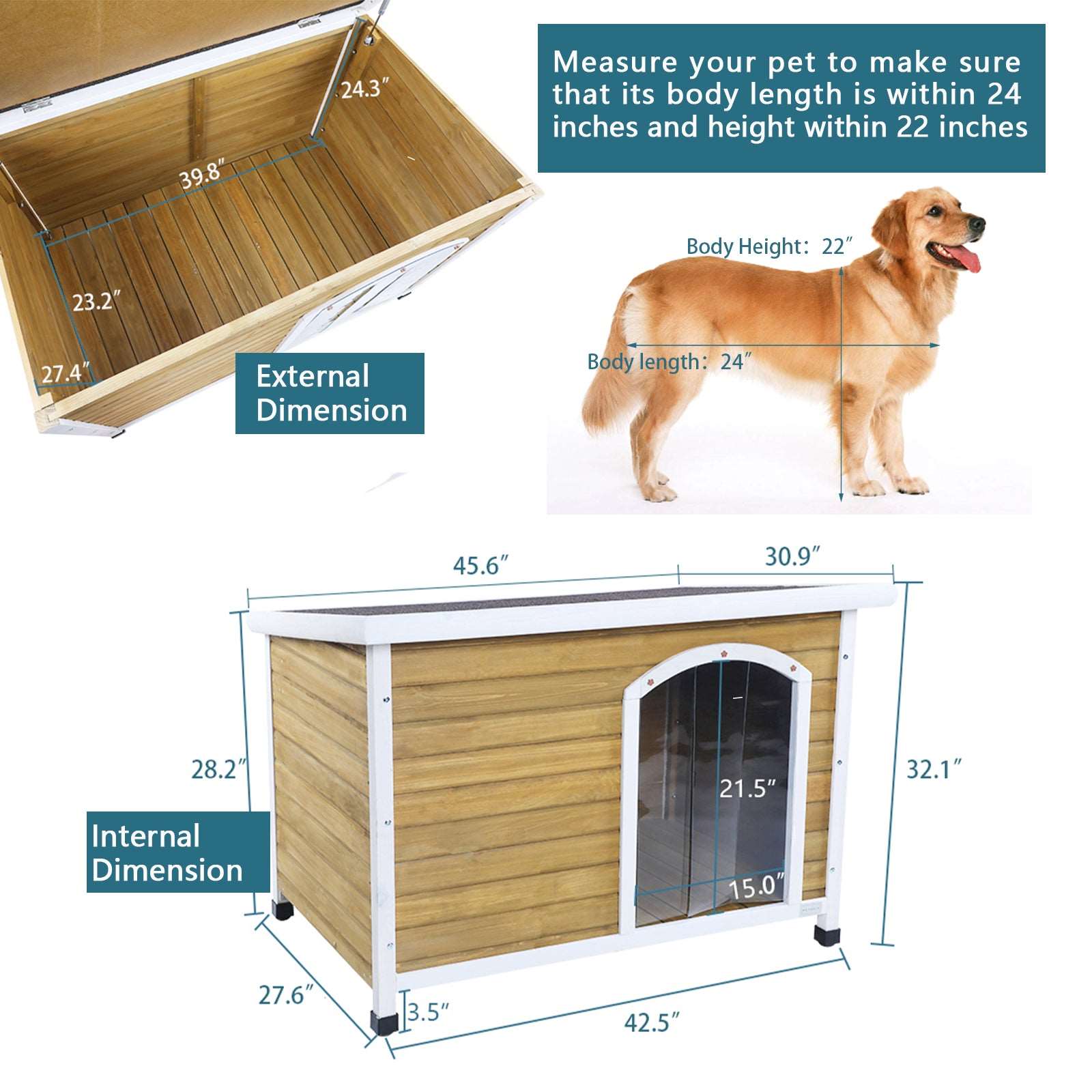 Petsfit-Wooden-Dog-House-for-Medium-to-Large-Dogs-02