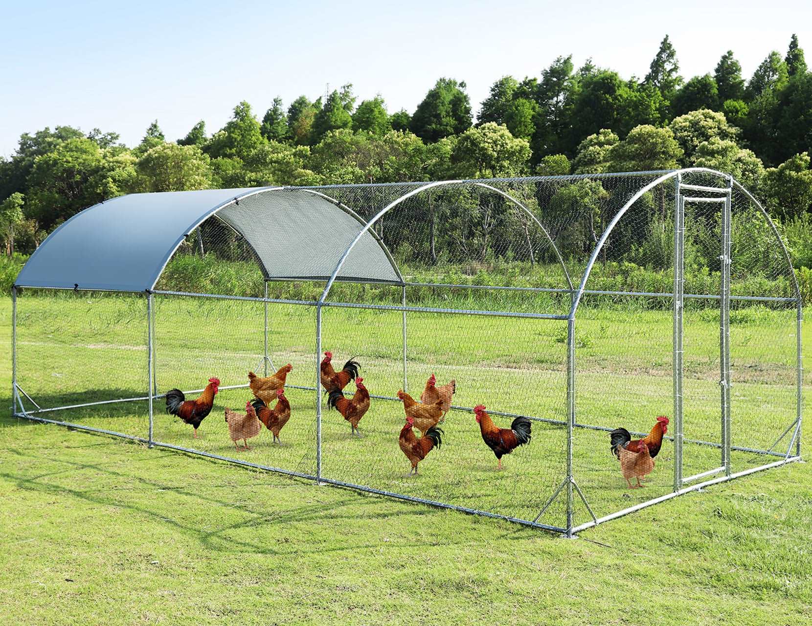 petsfit-chicken-coop-with-anti-rust-durable-steel-420d-anti-ultraviolet-waterproof-cover-large-walk-in-poultry-cage-chicken-pen-for-outdoor-farm-use-02