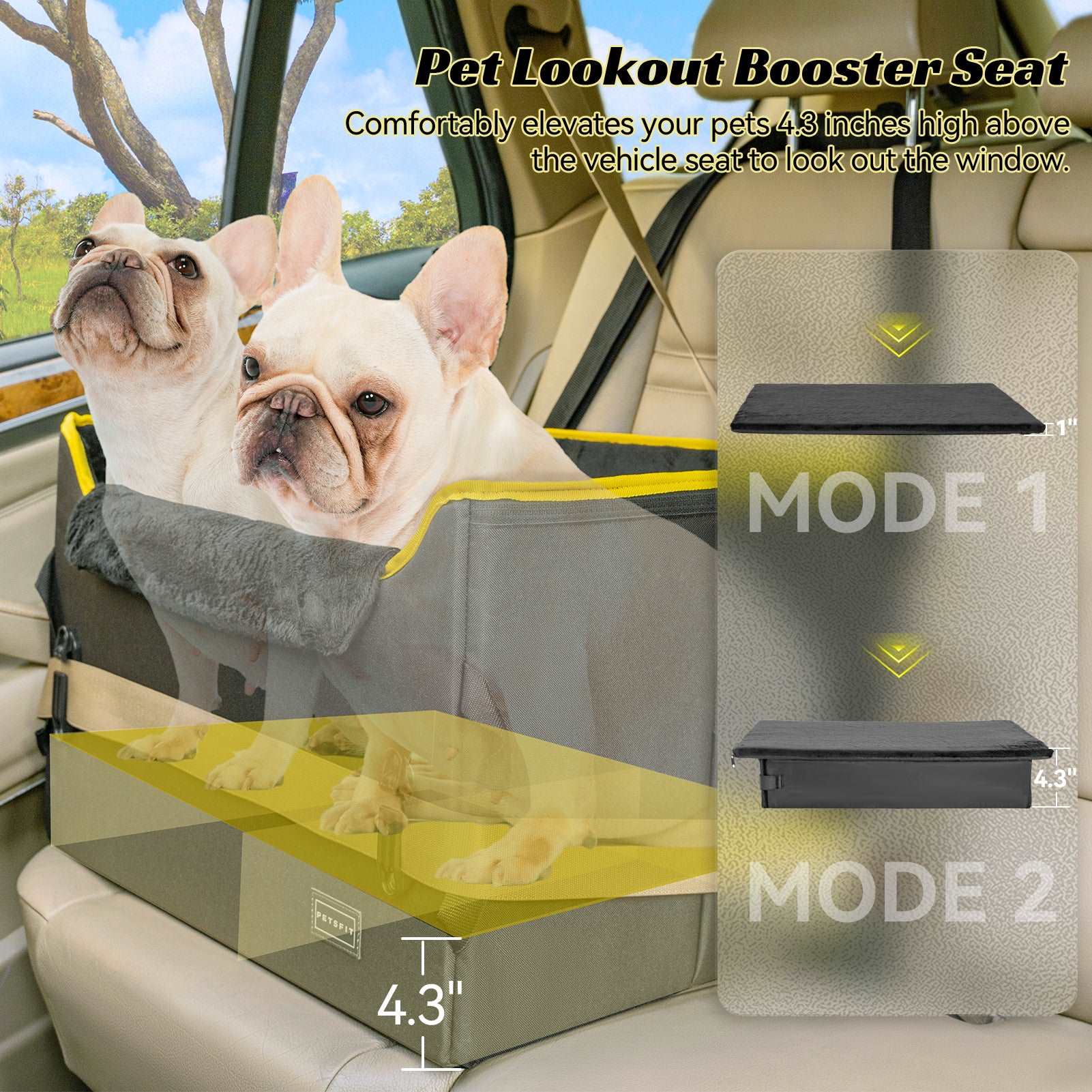 petsfit-dog-booster-car-seat-dog-car-seat-for-medium-dogs-with-2-clip-on-safety-leashes-06