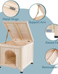 Petsfit-Indoor-Dog-House-Wood-with-Elevated-and-Ventilate-Floor-05