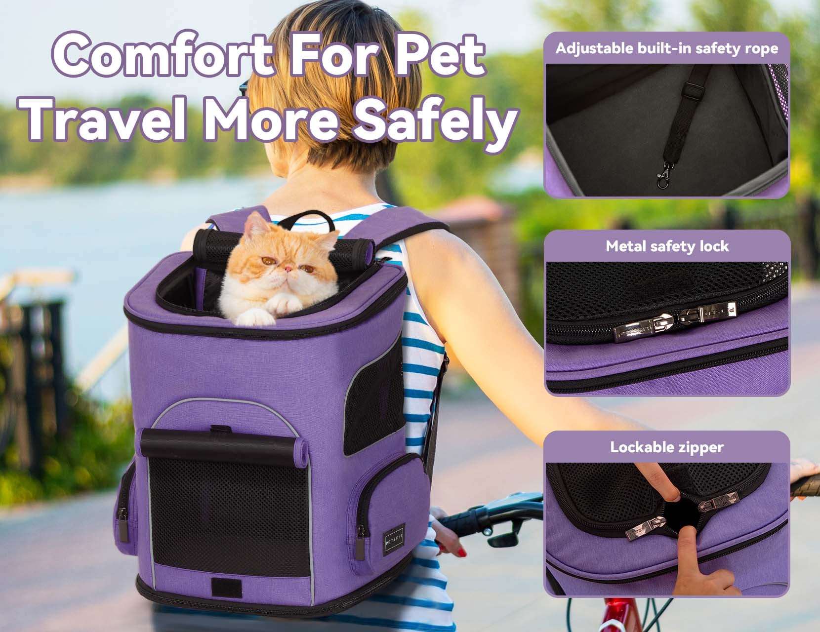 PETSFIT-Cat-Backpack-Carrier-with-Upgraded-Waist-Protection-Fully-Ventilated-Collapsible-04